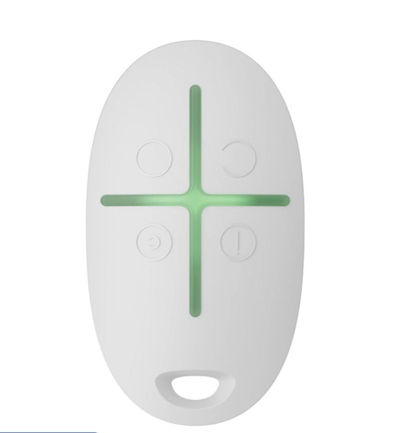 AJAX SpaceControl (White) – Wireless Remote with Panic Button